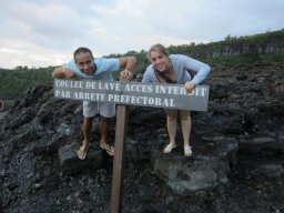 Visite de la petite cousine !